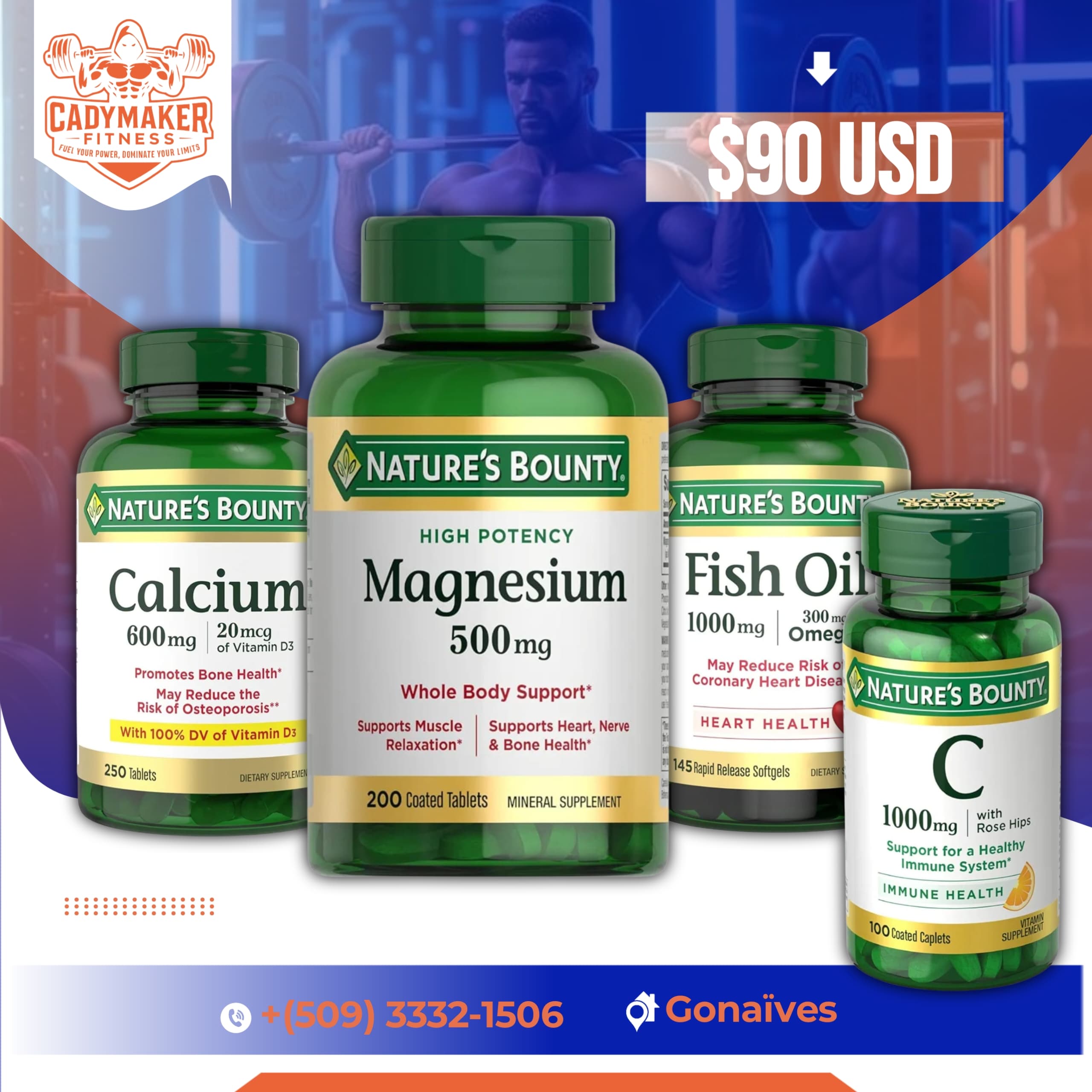 Combo Lame Vitalite ak Rekiperasyon